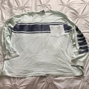 Pink long sleeve t-shirt w/ logo